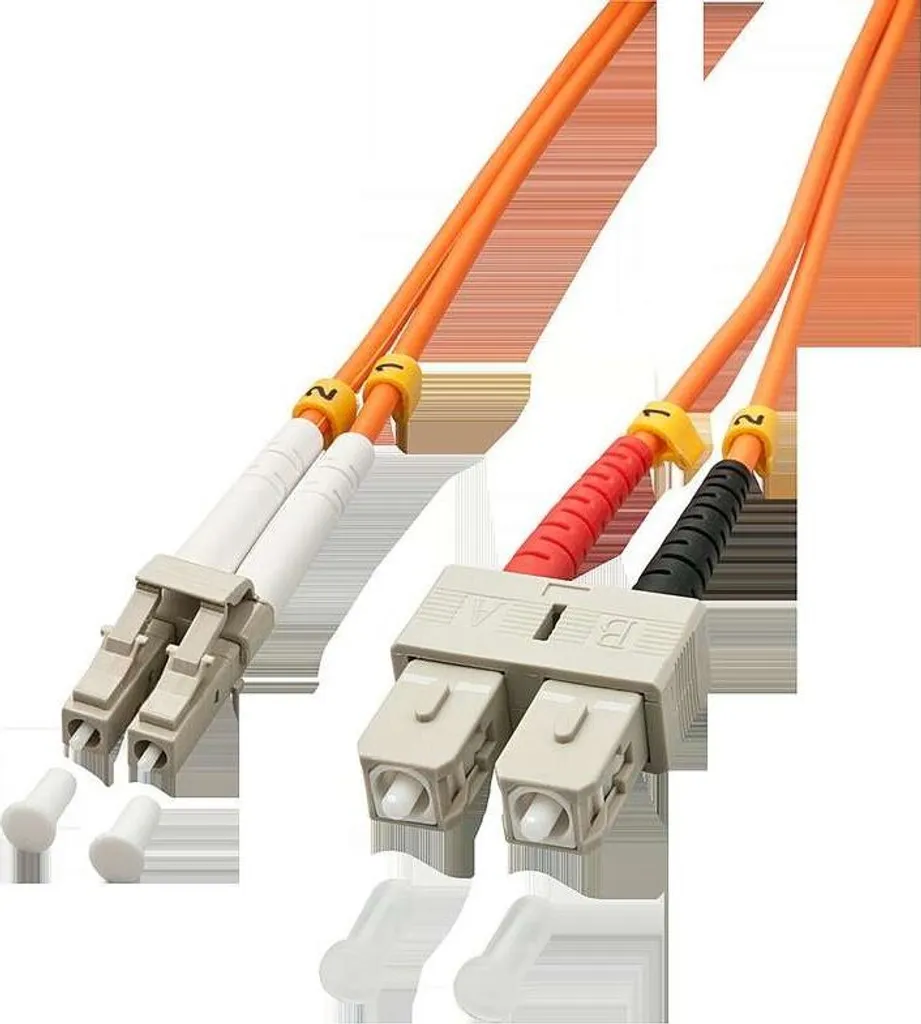 Câble fibre optique multimode OM2 LC vers SC de 5m Lindy - 2