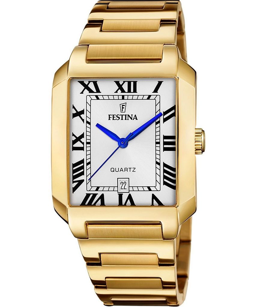 Festina Armbanduhr Date On The Square Gold Produktbild 