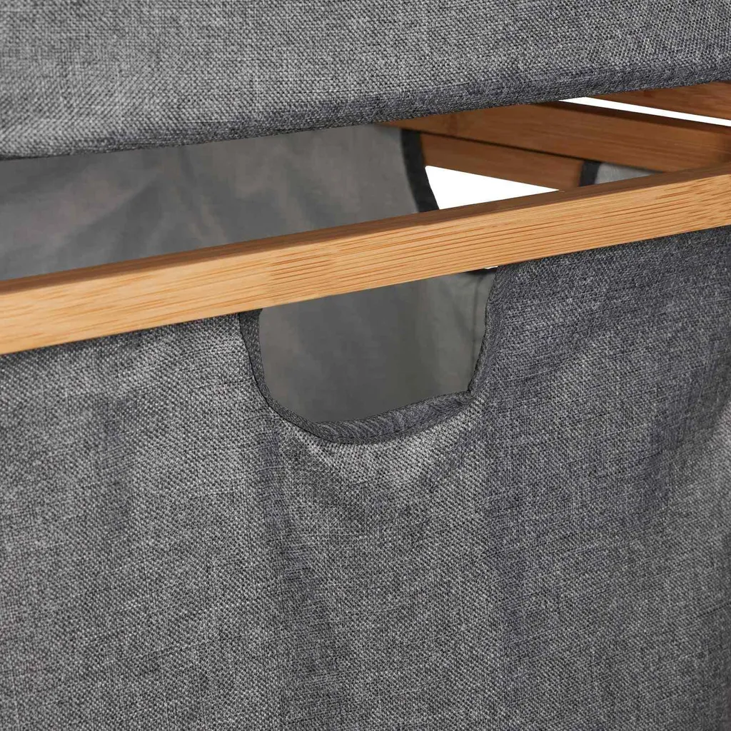 Fini le désordre : Panier à linge à 2 compartiments tri sélectif