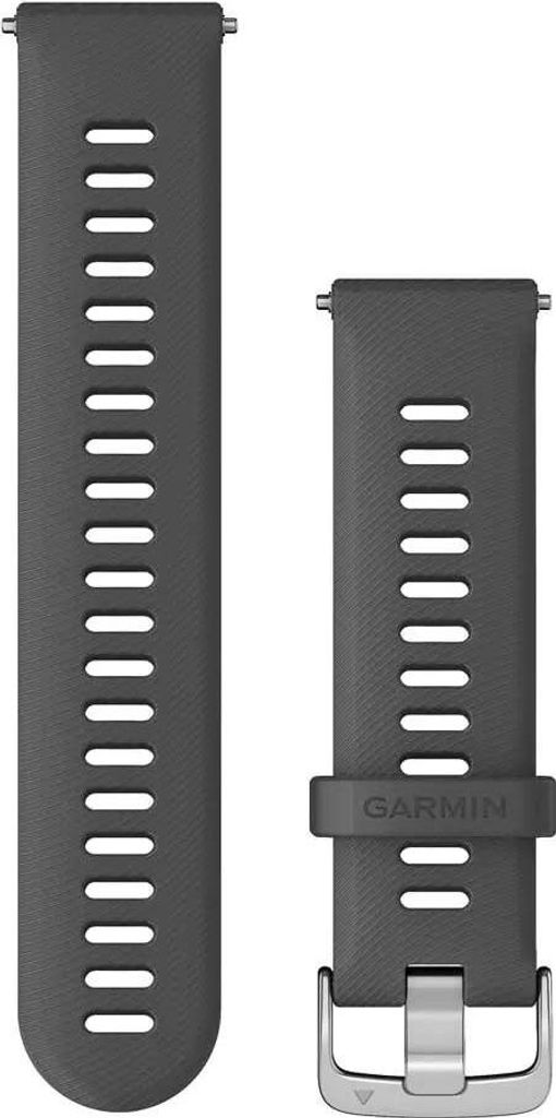 GARMIN Riemen - QUICK RELEASE 22 MM - Grau/Silber