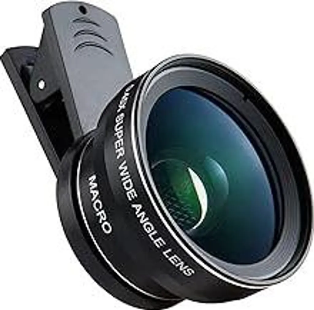 Kit Obiettivo Smartphone 2 in 1: Grandangolo 0.45x e Macro 12.5x