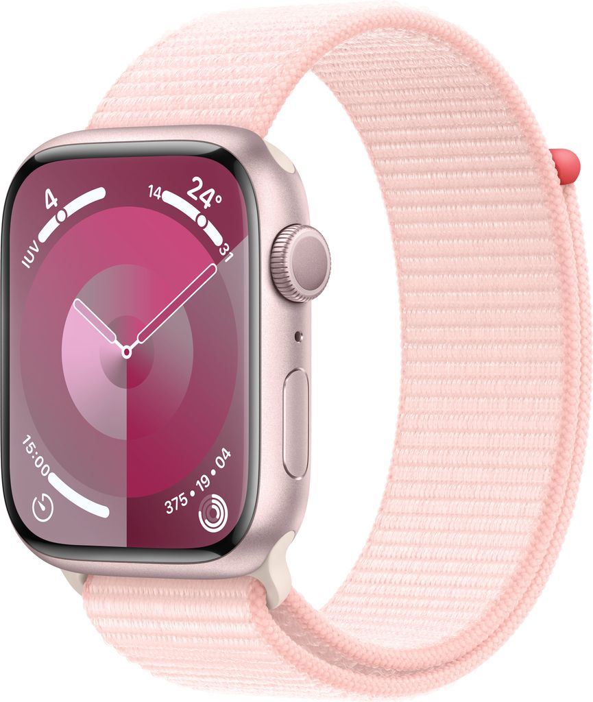 Apple Watch,S9,GPS,45mm,Sp.L.,pink Produktbild