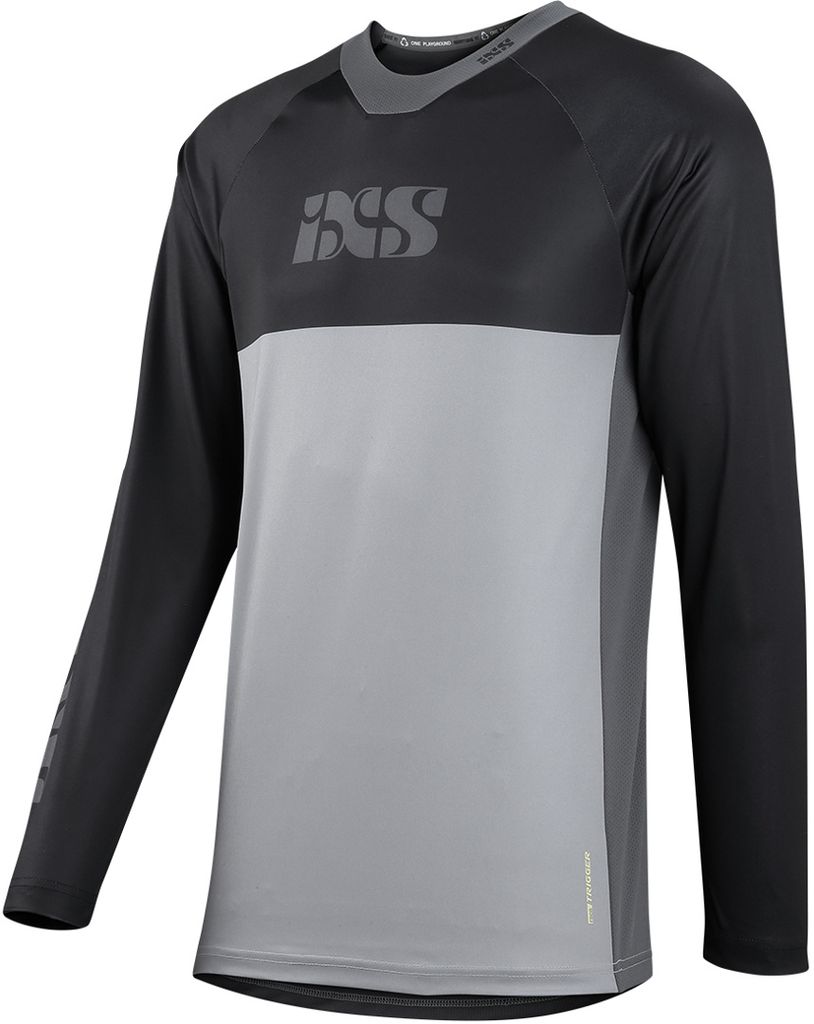 iXS Herren Jersey Trigger X , Grau Schwarz, S