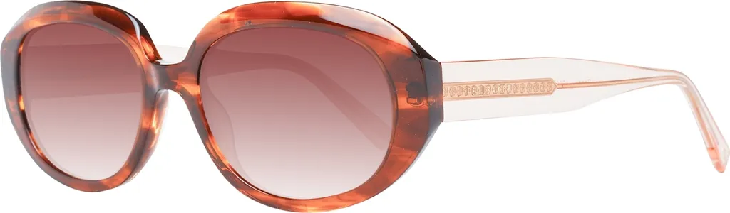Ted Baker TB1689 54104: Occhiali Sole Artigianali in Acetato Marrone