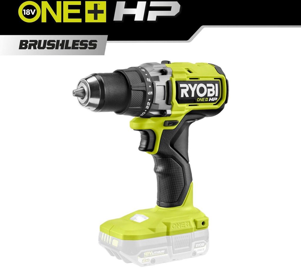 Ryobi ONE+ 18V Akku-Bohrschrauber RDD18X1-0 mit Produktbild 