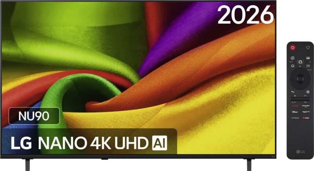 LG TV Fernseher 65NU900B6LA 65 Zoll 4K UHD LED Smart-TV HDR WLAN
