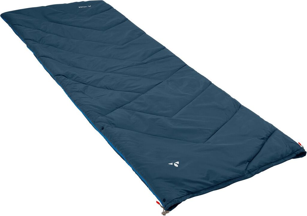VAUDE VauDe Navajo 500 II SYN Kunstfaserschlafsack (Herren bis +3°C / max. Körpergröße 190 cm / Gewicht 1,4kg) baltic sea L