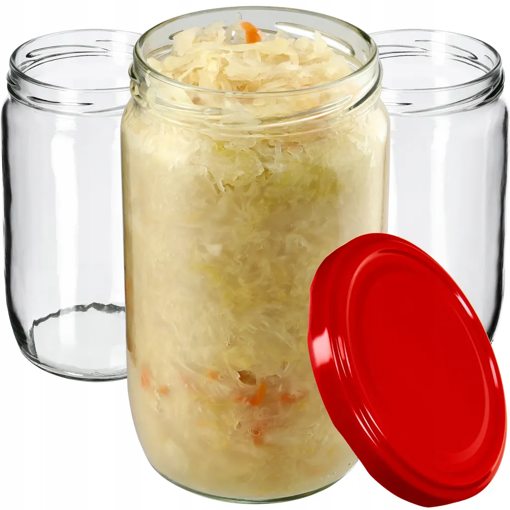 KADAX Niva 24x 720ml Barattoli per Conserve - Vetro Industriale