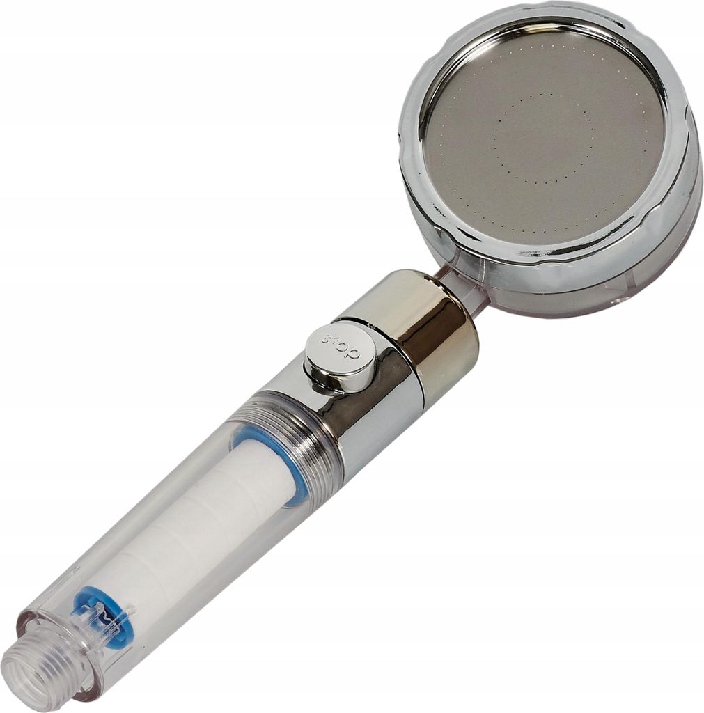 Sprchová hlavica s filtrom TURBINA AQUI CHROME 360° ECO Obrázok produktu 