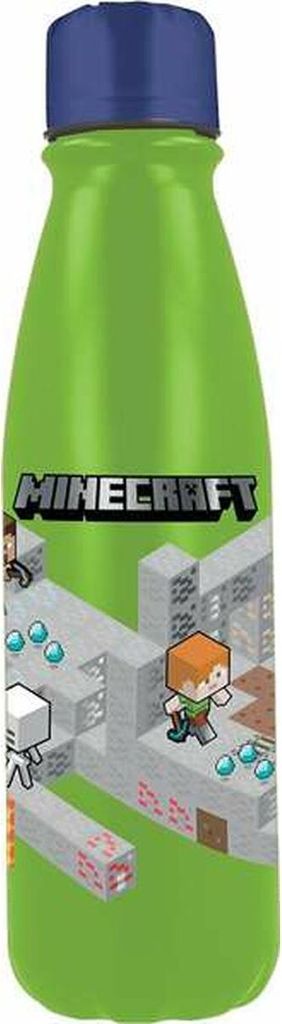 Minecraft Isometric Butelka aluminiowa 600 ml Praktyczna do Zdjęcie produktu 