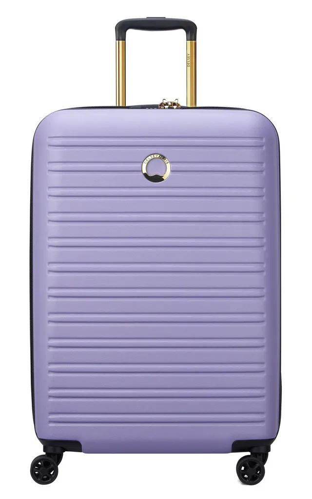 Valise Rigide Moyenne DELSEY Segur 2.0 4 Roues Coloris Lavande 70cm
