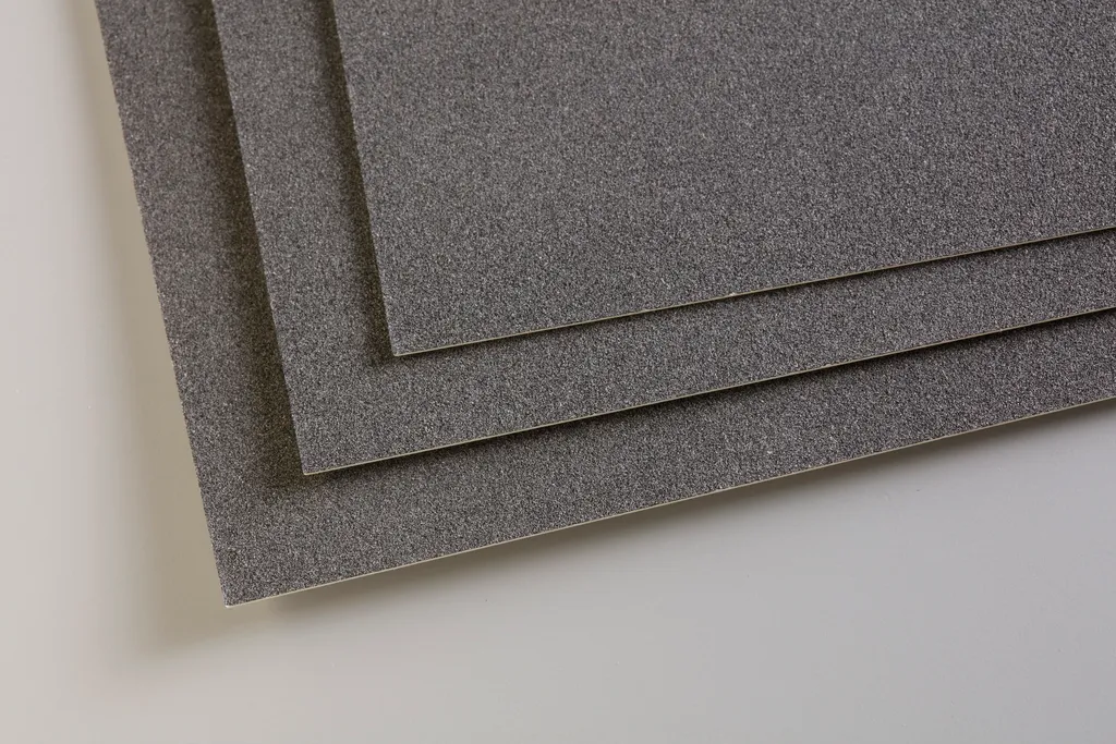 Papier Pastelmat Anthracite 50x70 cm - Support de Dessin Premium 360g
