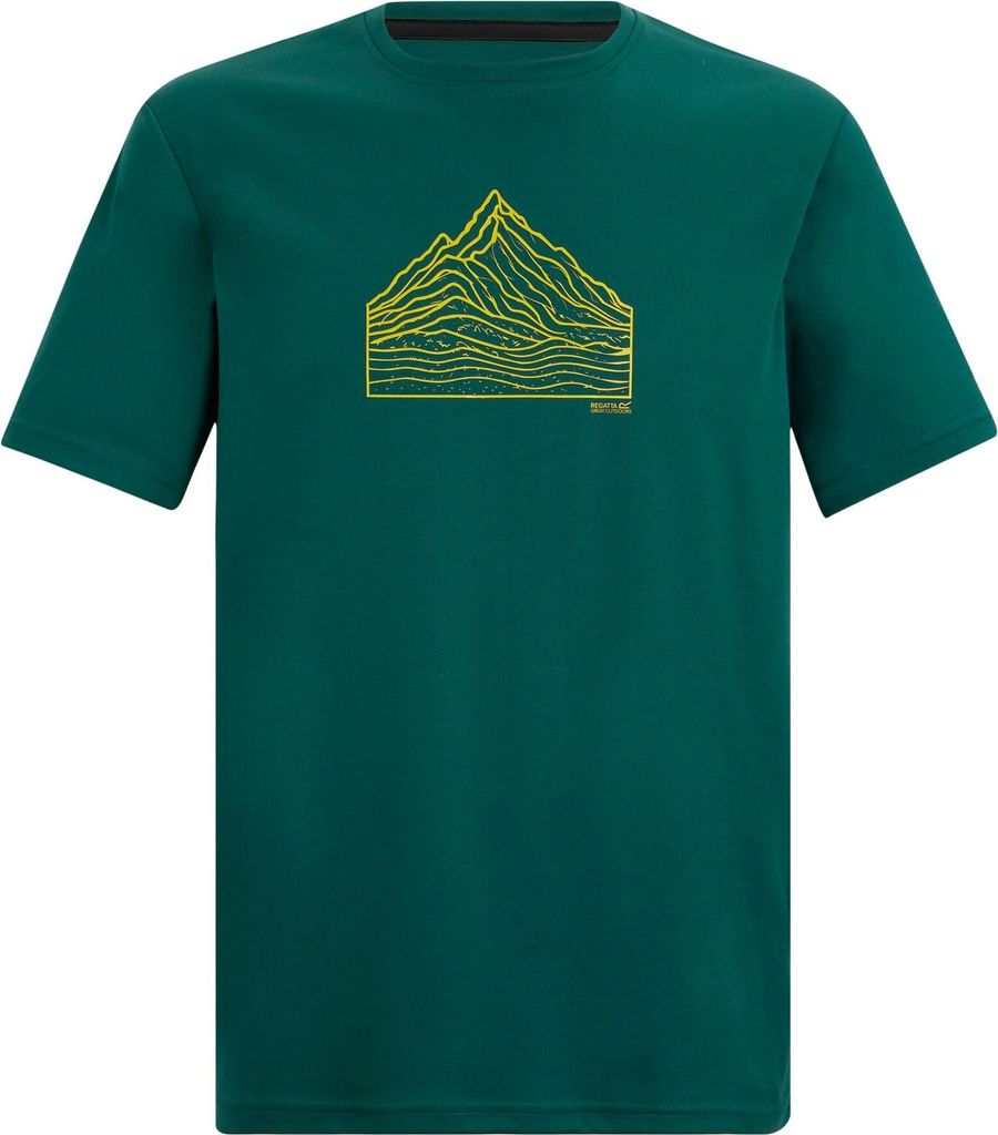Regatta - T-shirt « Fingal » pour homme RG12618 (XXL) (vert Image du produit 