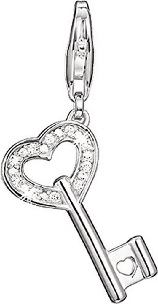 Esprit Anhänger Charms Silber Heart Key Schlüssel Herz Produktbild 