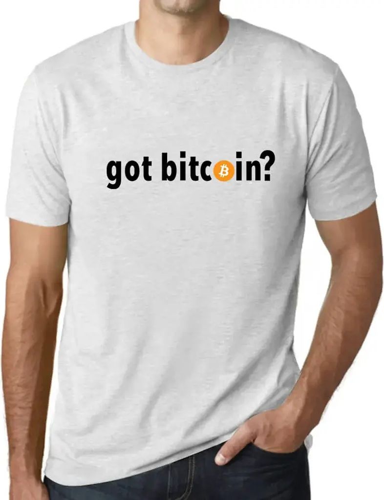 Herren Grafik T-Shirt Got bitcoin logo krypto hodl btc – Got Bitcoin Logo Crypto Hodl Btc – Öko-Verantwortlich Vintage Jahrgang Kurzarm Lustig...