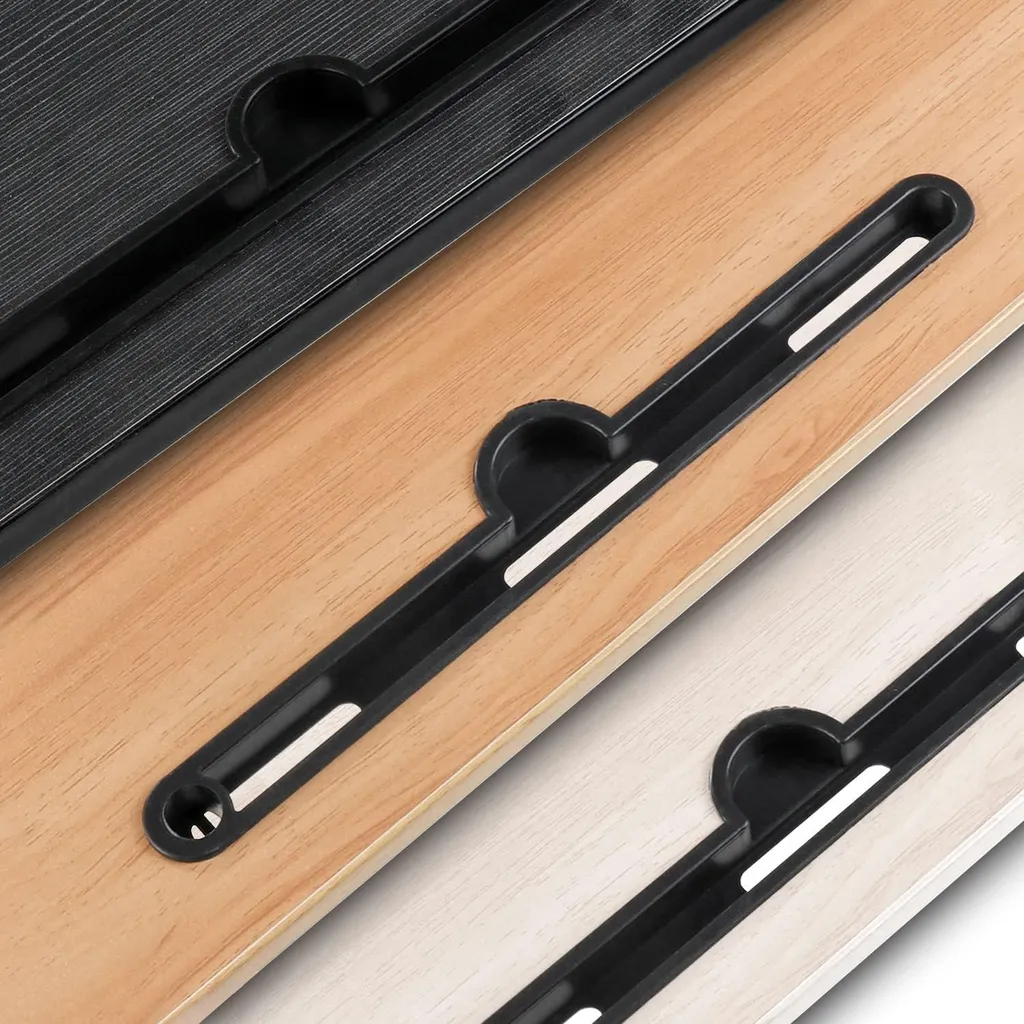 Table petit déjeuner au lit et support PC portable pliable polyvalent - 3