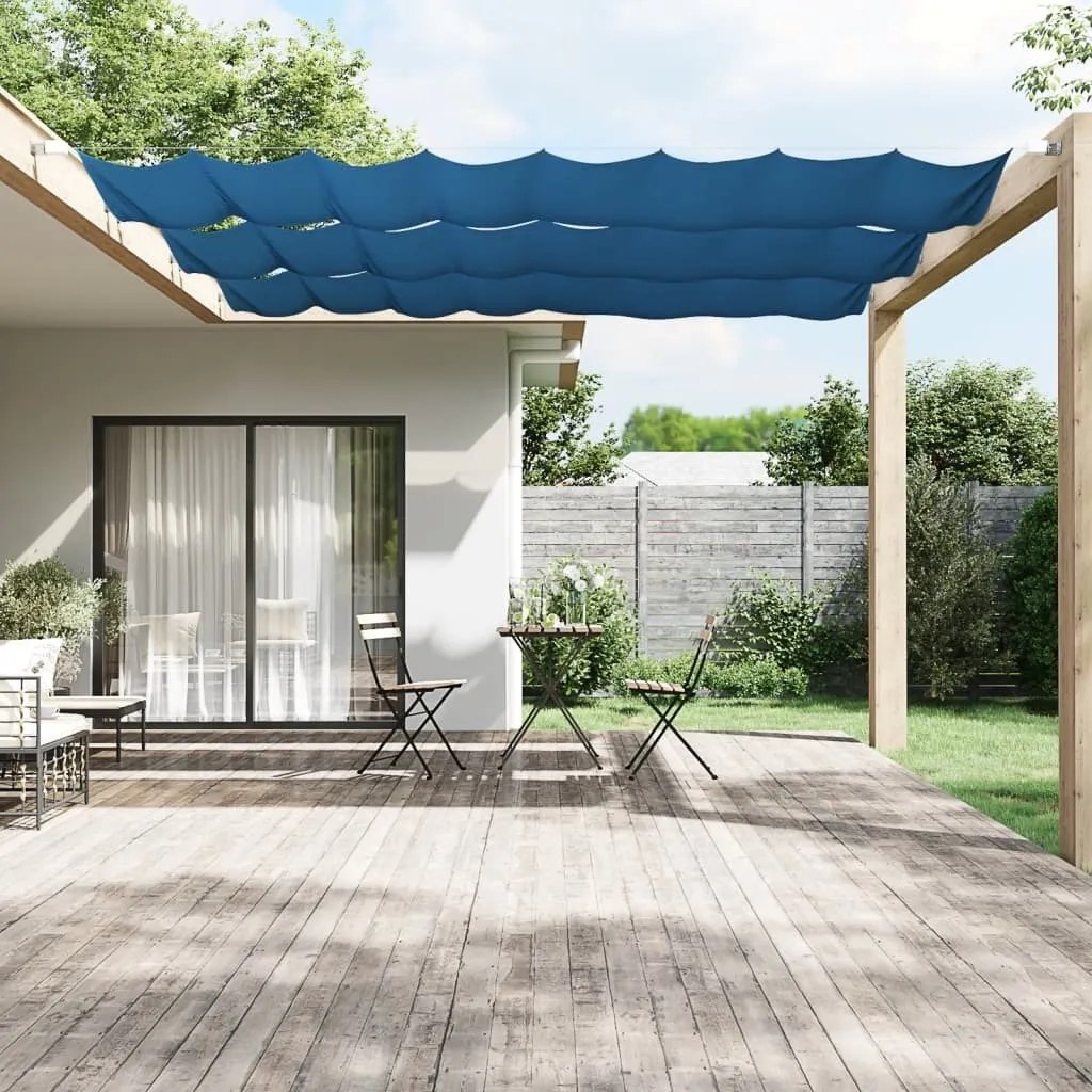 Tenda Privacy Balcone Maison Exclusive Blu Oxford 100x360 - Protezione UV