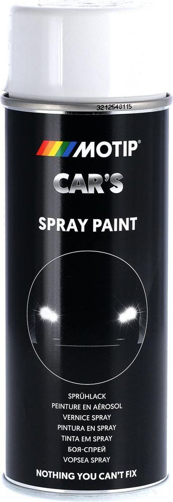 Motip CAR´S Rallye-Lack Weiß, glänzend - 400ml Produktbild 