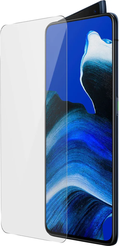 Upscreen Pellicola Protettiva Hybrid Glass Per Oppo Reno 2 - Durezza 9H, Anti-impronta, Alta Trasparenza, Made In Germany - 2