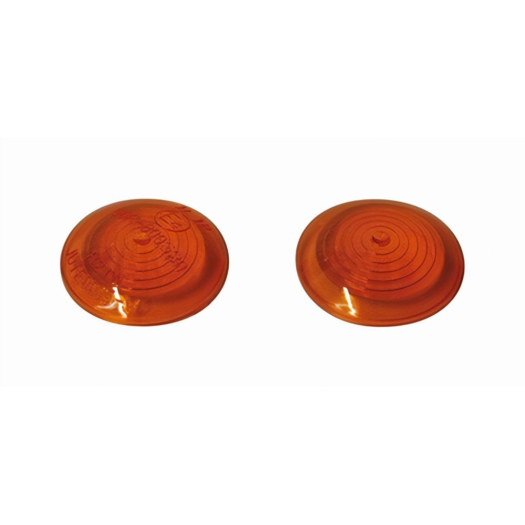 SHIN YO Blinkergläser (Paar) für 1 Stck. BULLS-Eye-Blinker, gelb