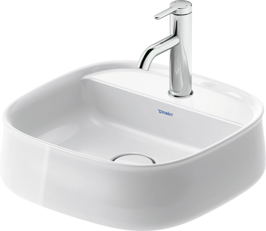 Duravit Zencha Aufsatzbecken 420 mm, ein Hahnloch, 2374420071