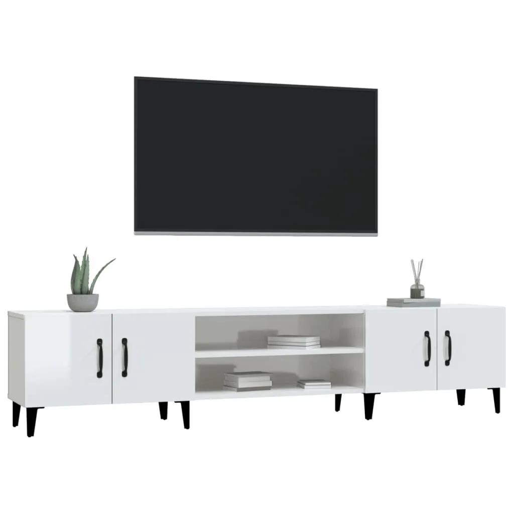 Mobile Porta TV VidaXL In Legno Massello Di Mango E Acciaio – Credenza Con 2 Cassetti, Vano E Anta, 120x30x45 Cm, Stile Metà Secolo E Industriale, Per Soggiorno