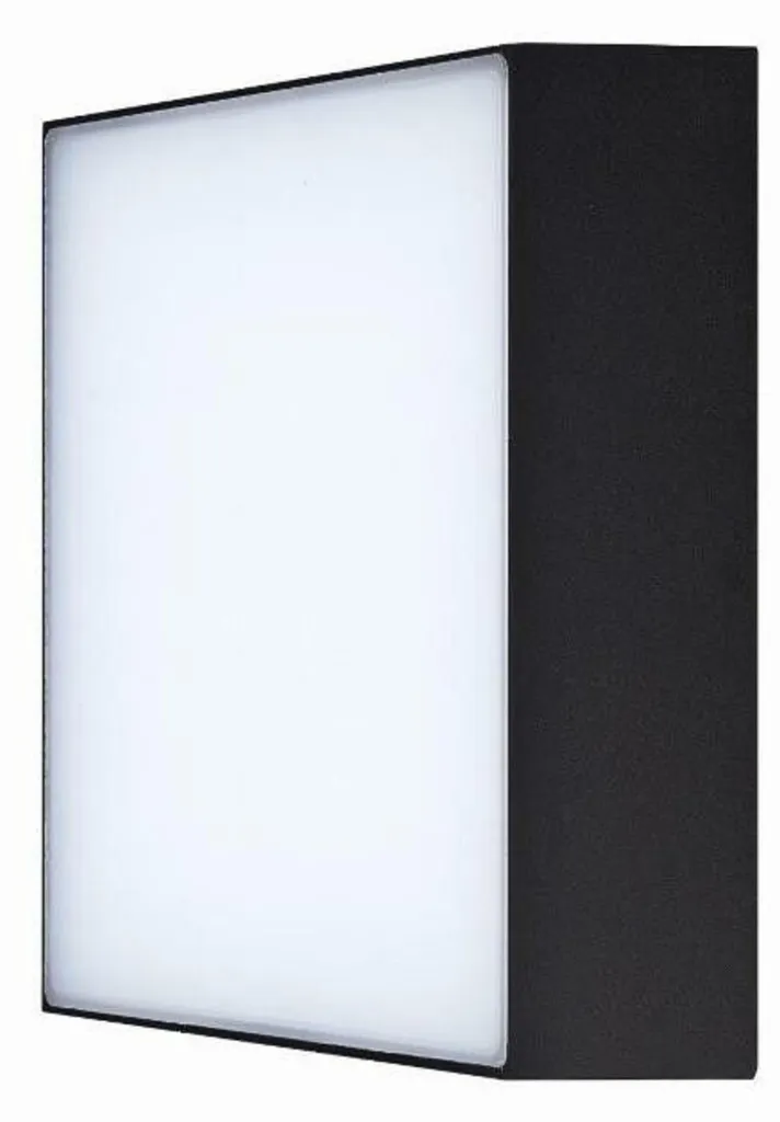 Plafonnier Carré LED Noir CASPER SQUARE AZ4496 AZzardo Luminaire Design