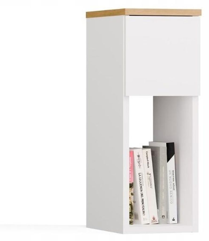 Table de chevet GALAX 20/1S, blanc Image du produit 
