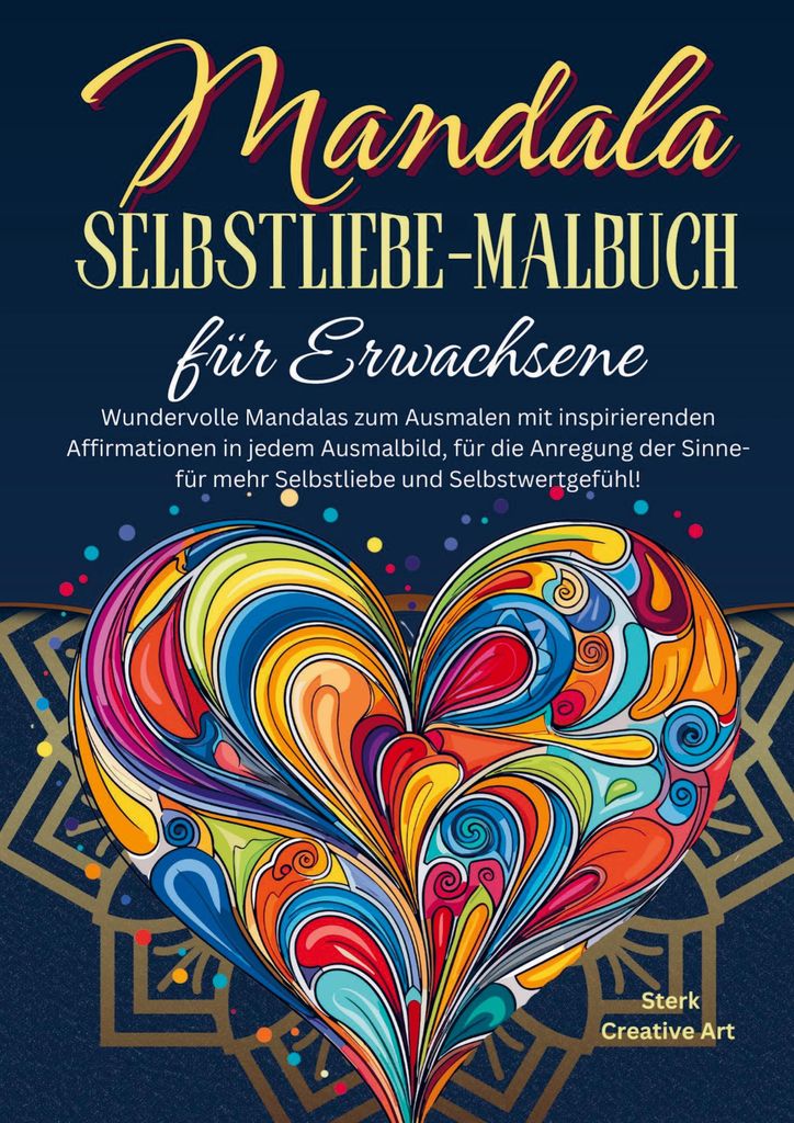 Mandala Selbstliebe-Malbuch für Erwachsene Produktbild 
