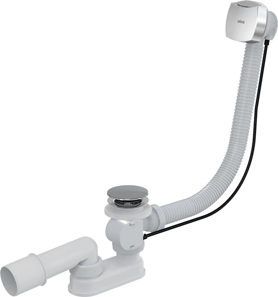 Alcadrain A51CRM Scarico Vasca Automatico Cromo - Set Completo Originale