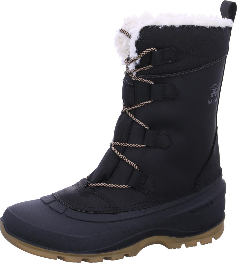 Kamik Snowgem Winterstiefel Schwarz Produktbild 