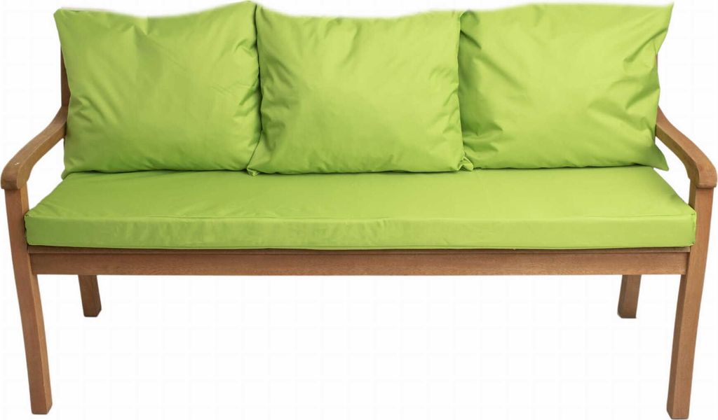 Coussins pour banc de jardin Vert clair| Coussin d'assise Image du produit 
