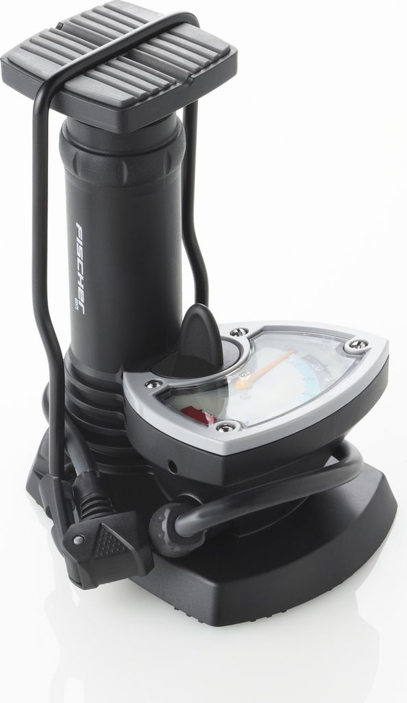 FISCHER Fuß-Standpumpe mit Manometer Produktbild 