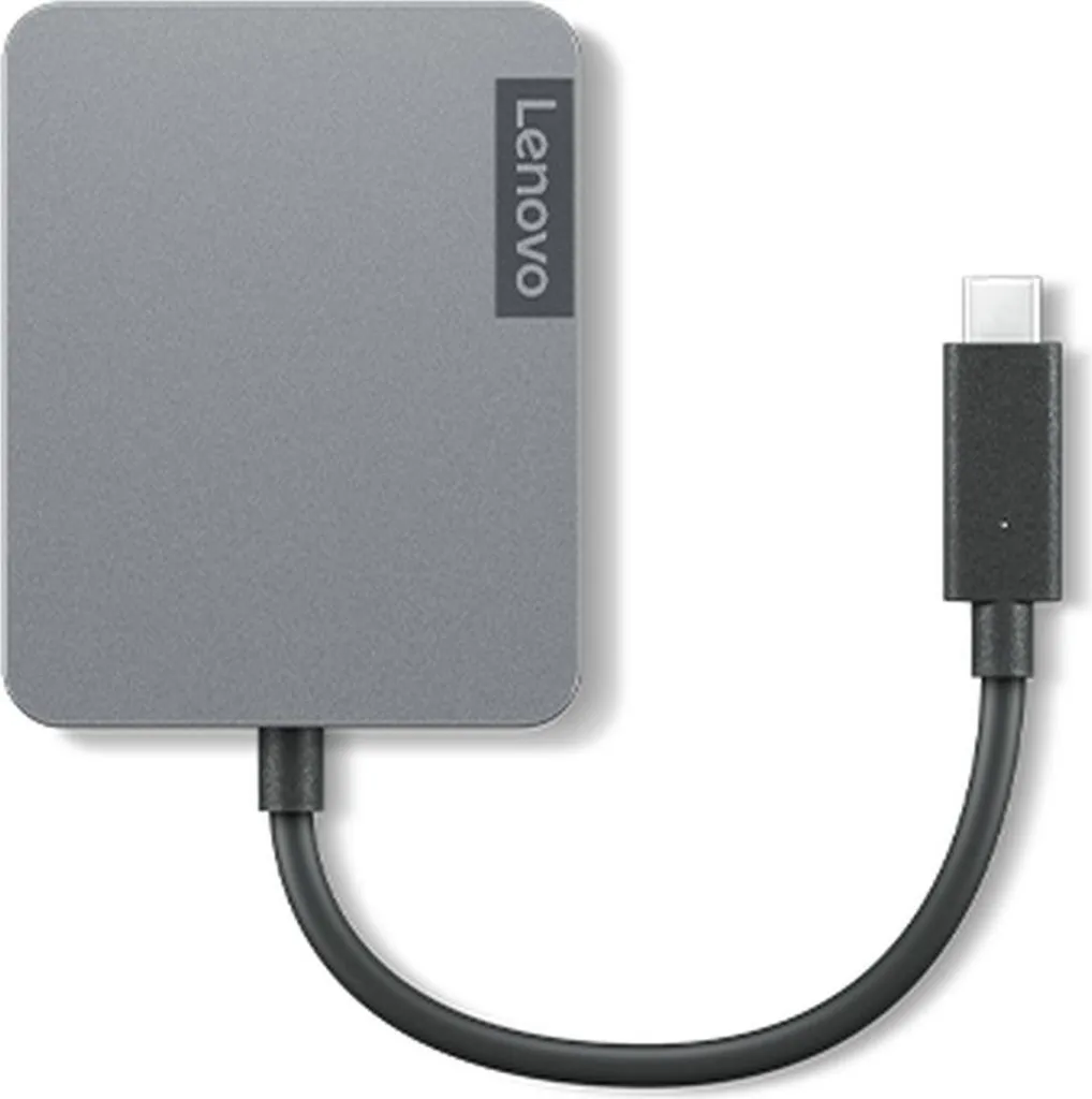 Adaptateur Multiport USB-C Lenovo Hub de voyage Gen 2 avec Ethernet RJ45