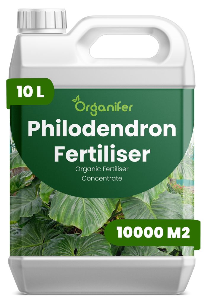 Philodendren Flüssigdünger 10L – 3-4-3 NPK – Flüssig-Pflanzendünger für große Zimmerpflanzen, Tropenpflanzen & Indoor-Dschungel – Organ...
