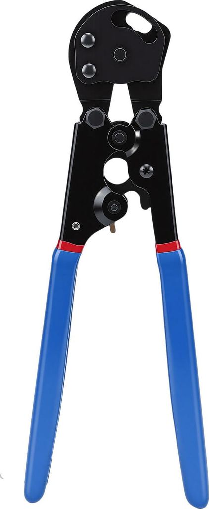 Ratschen-PEX-Crimpzange 2-in-1-Funktion zum Crimpen und Entfernen Ratschen-PEX-Crimpzange für 3/8-1-Zoll-Klemmen