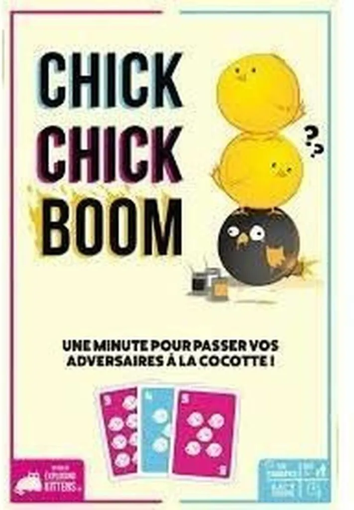 Jeu de société Chick Chick Boom Asmodee pour des soirées fun