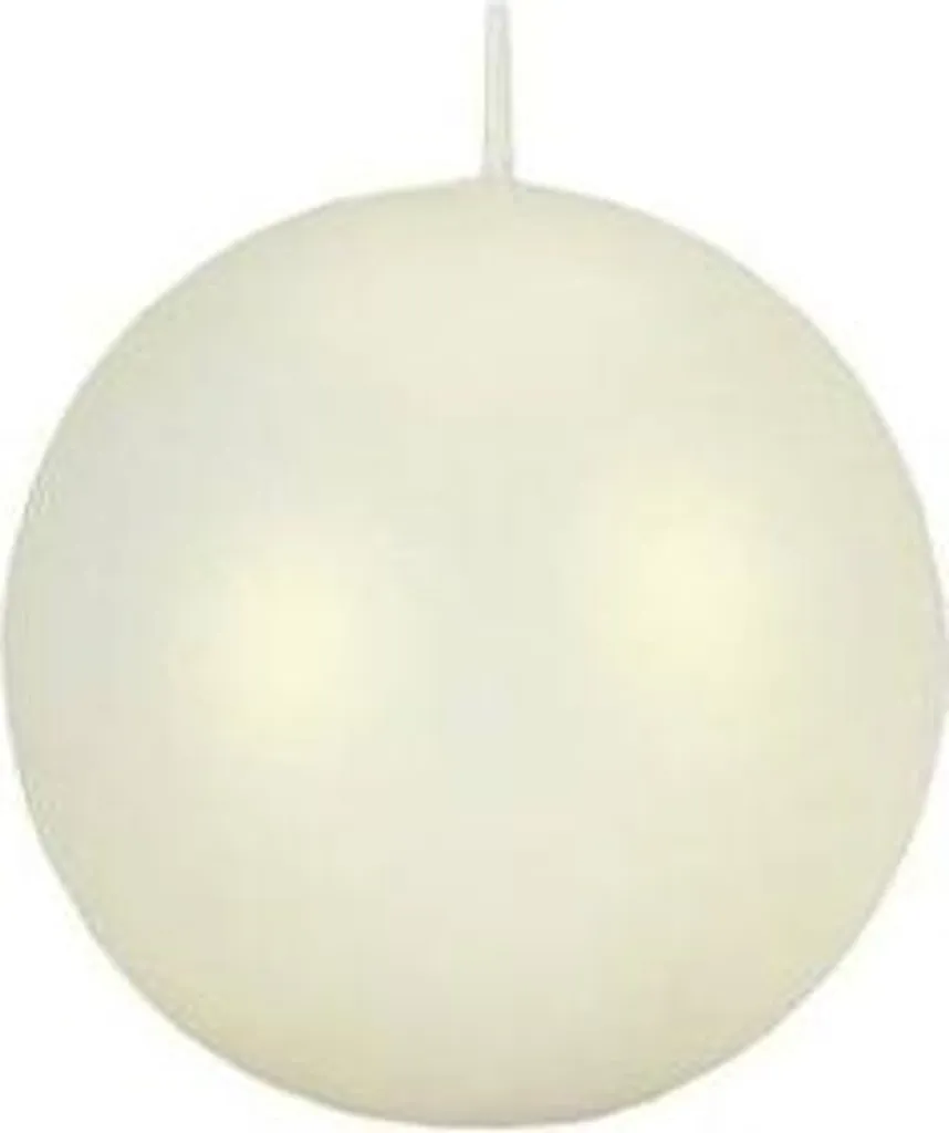 Bougie 10pcs sphère K45 : bougies rondes anti-coulures pour déco propre