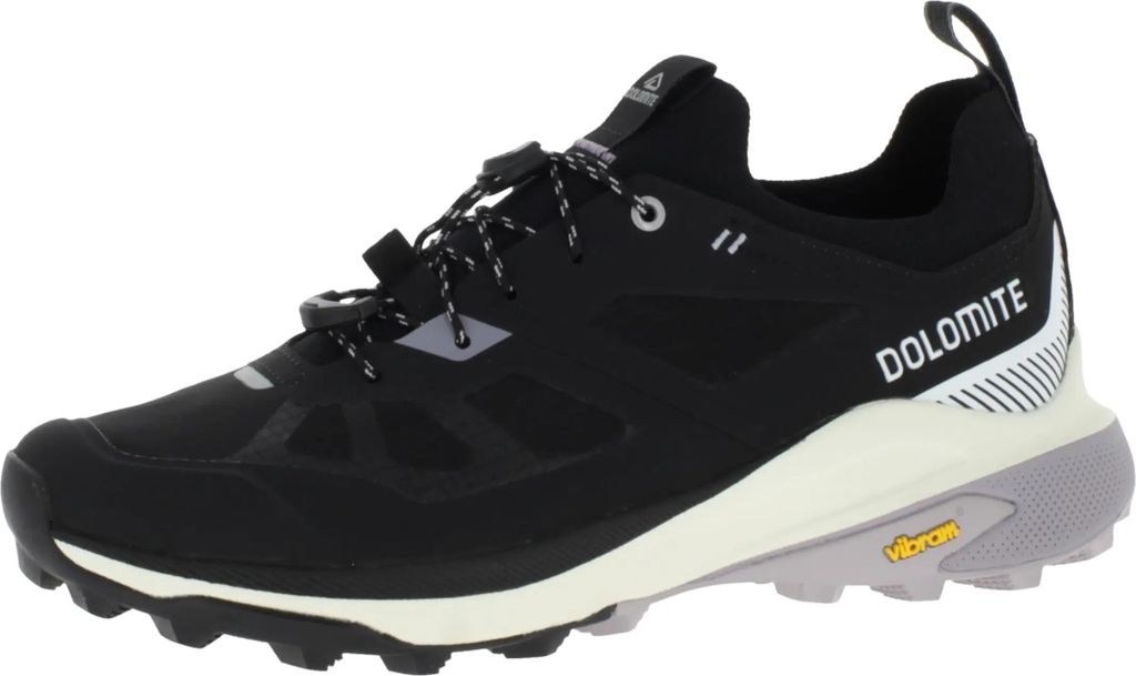 Multifunktionsschuhe Dolomite Nibelia Ws atmungsaktive und leichte Trekkingschuhe mit griffiger Laufsohle Black/Lilac Grey EU 39,5