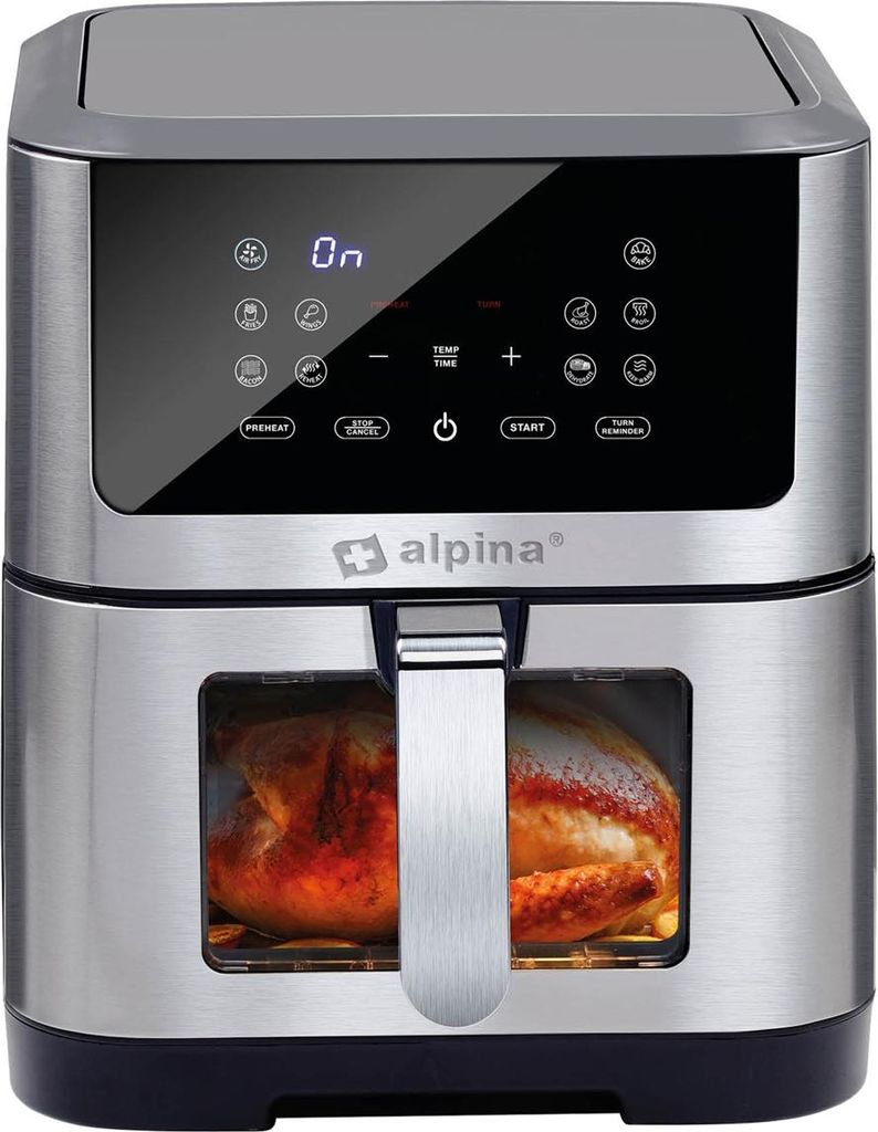 ALPINA Horkovzdušná fritéza, 8 l, 1800 W Obrázek produktu 
