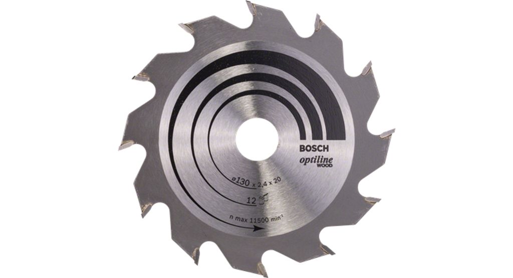 Bosch 2608640617 Bosch Kreissägeblatt Optiline Holz 190 x Immagine del prodotto 