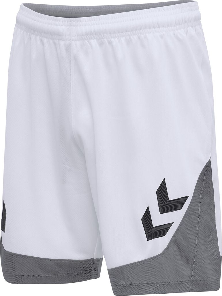 Hummel Lead Poly Shorts, WHITE, XXXL, Herren