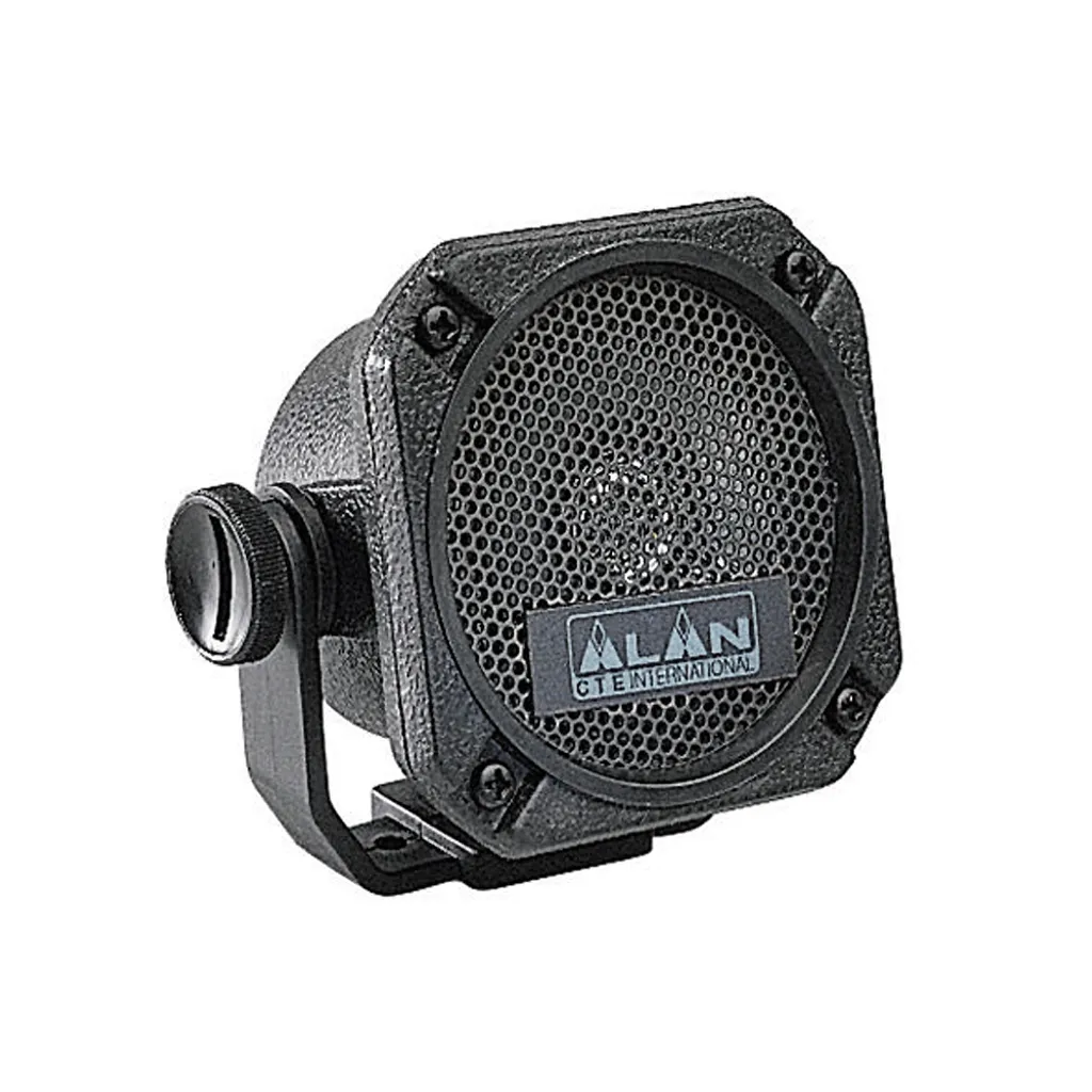 Haut-parleur Midland AU20 Noir 5W : Son Haute Performance pour Station CB