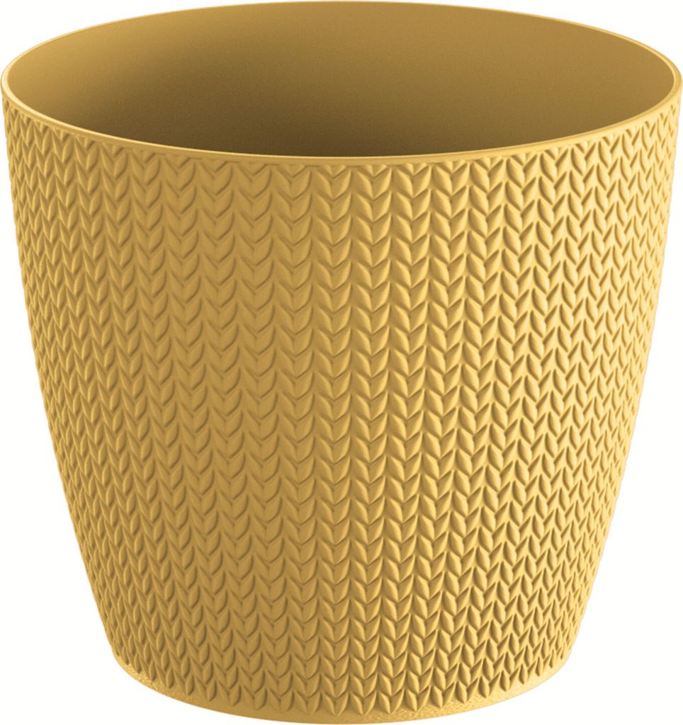 Květináč WHEATY 12,8 cm - barva: hořčice Immagine del prodotto 