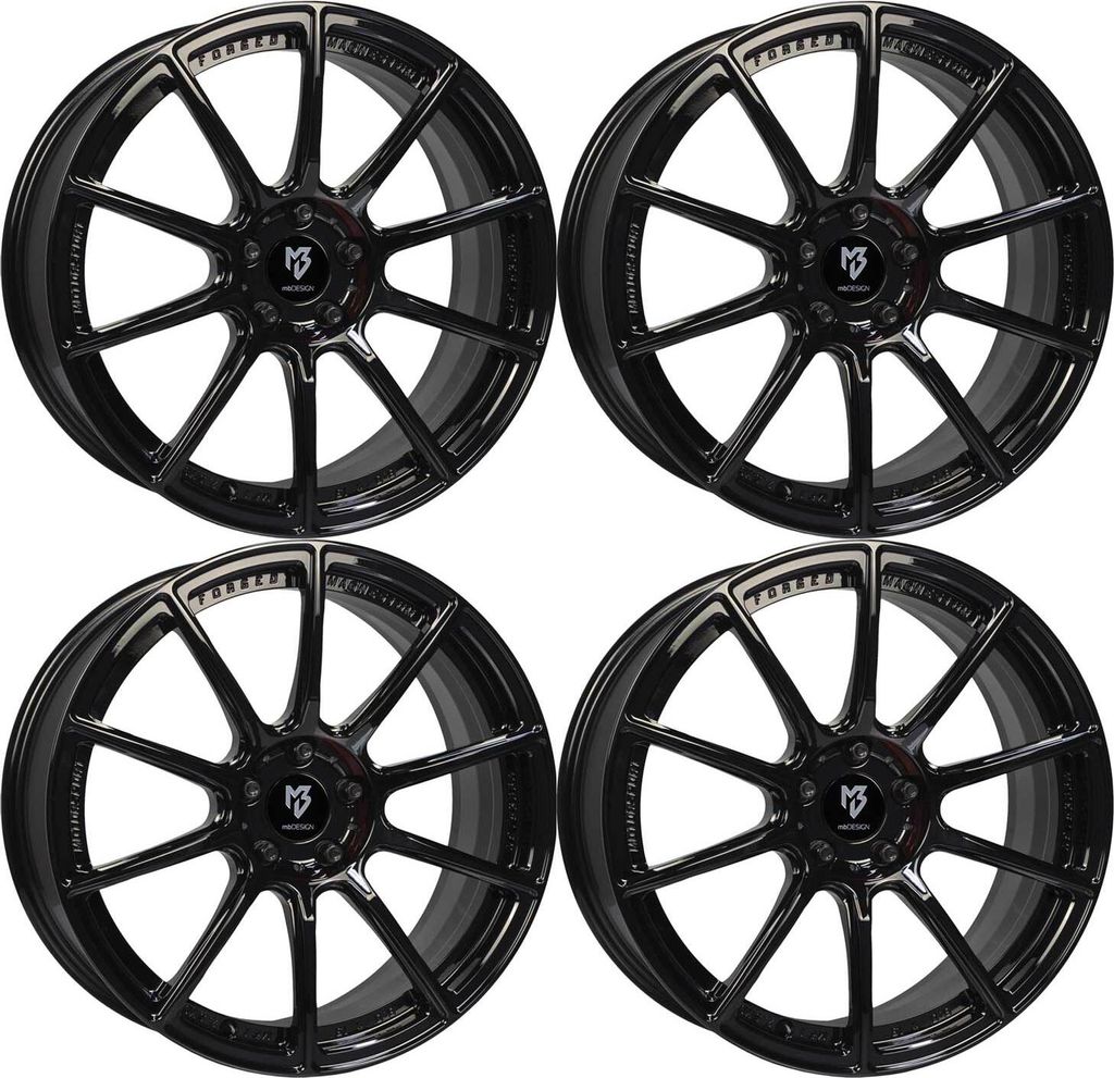 MB Design Felgen MF1 8.0Jx19 ET 33 5x110 Grau 4-MF18019335FZ-B3 kompatibel mit Jeep Compass Renegade