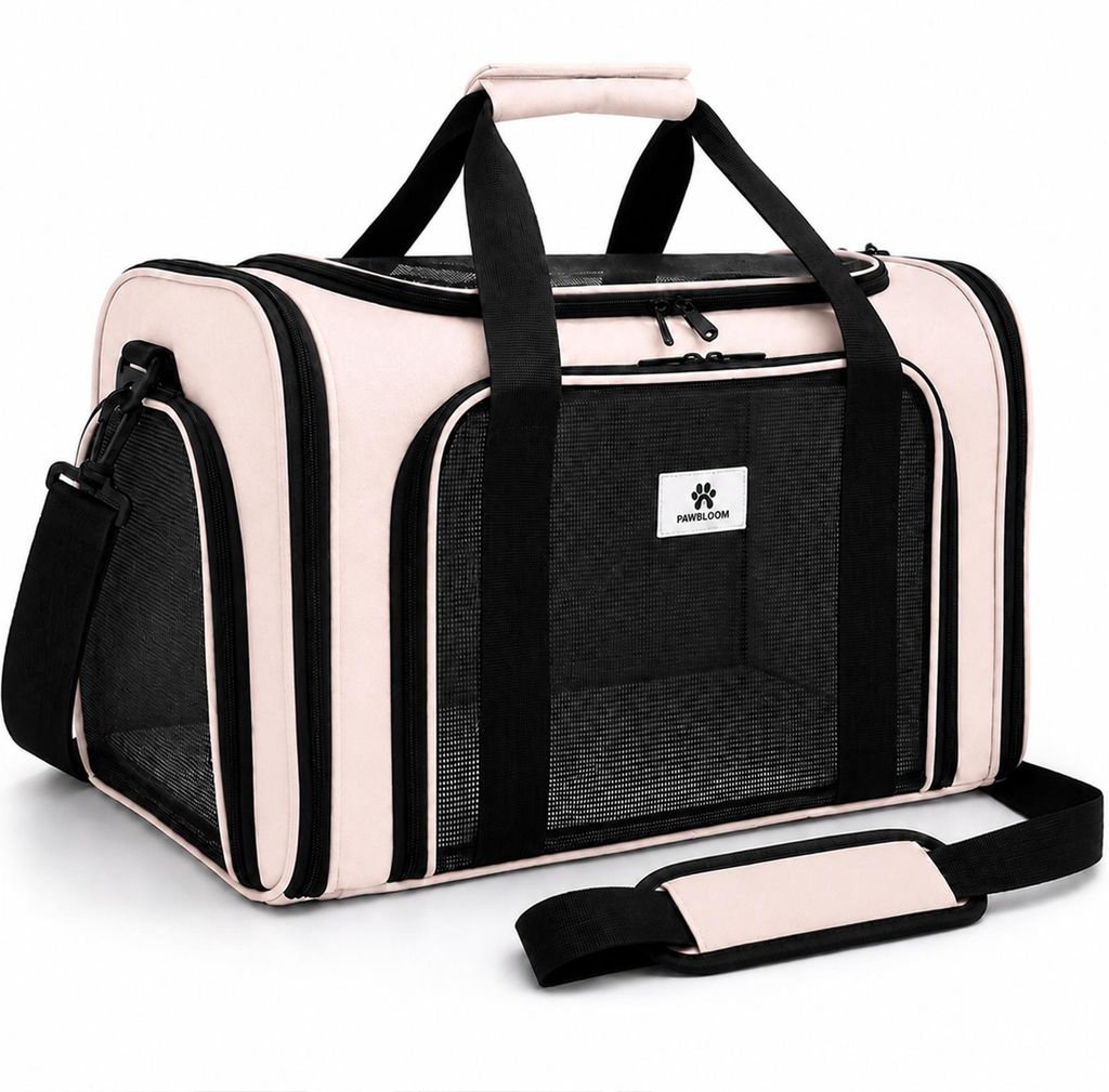 Verco Pawbloom Hundetragetasche Katzentragetasche faltbar Produktbild 