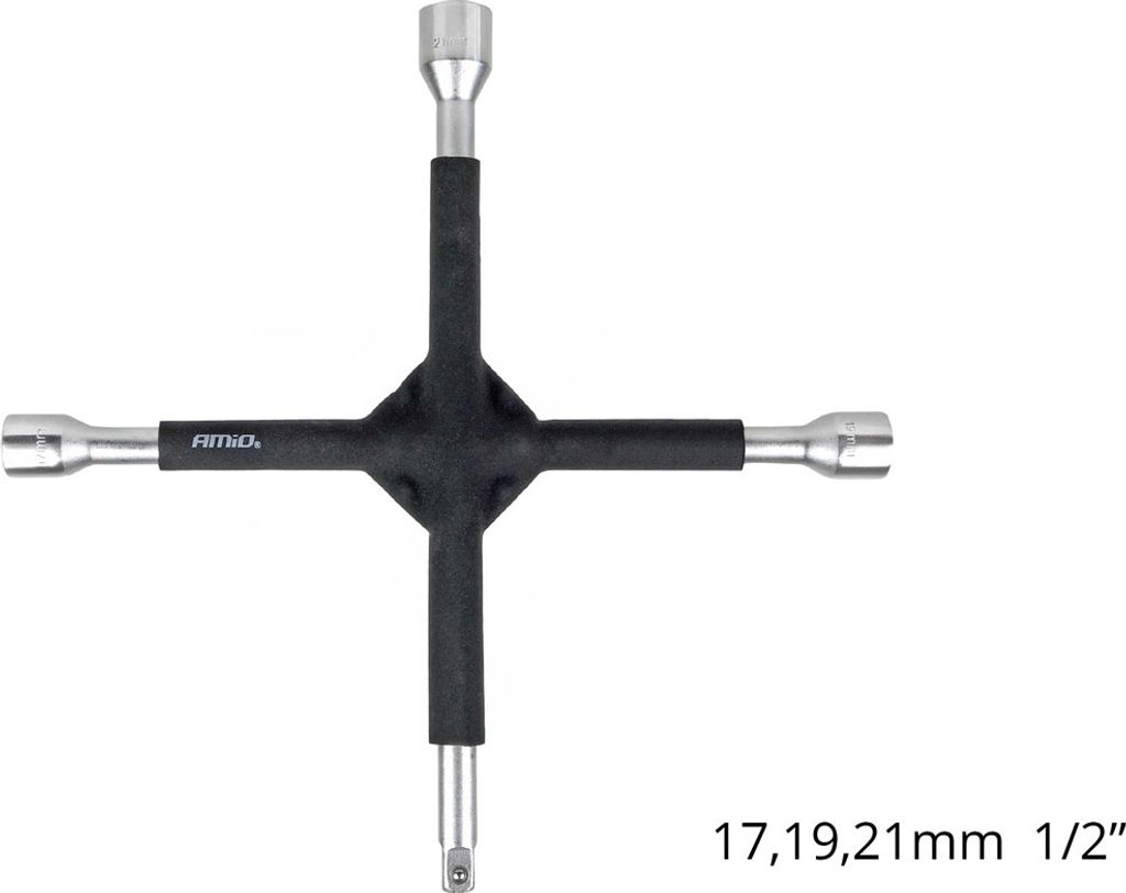 AMiO Kreuzschlüssel 02402 Stahl Produktbild 