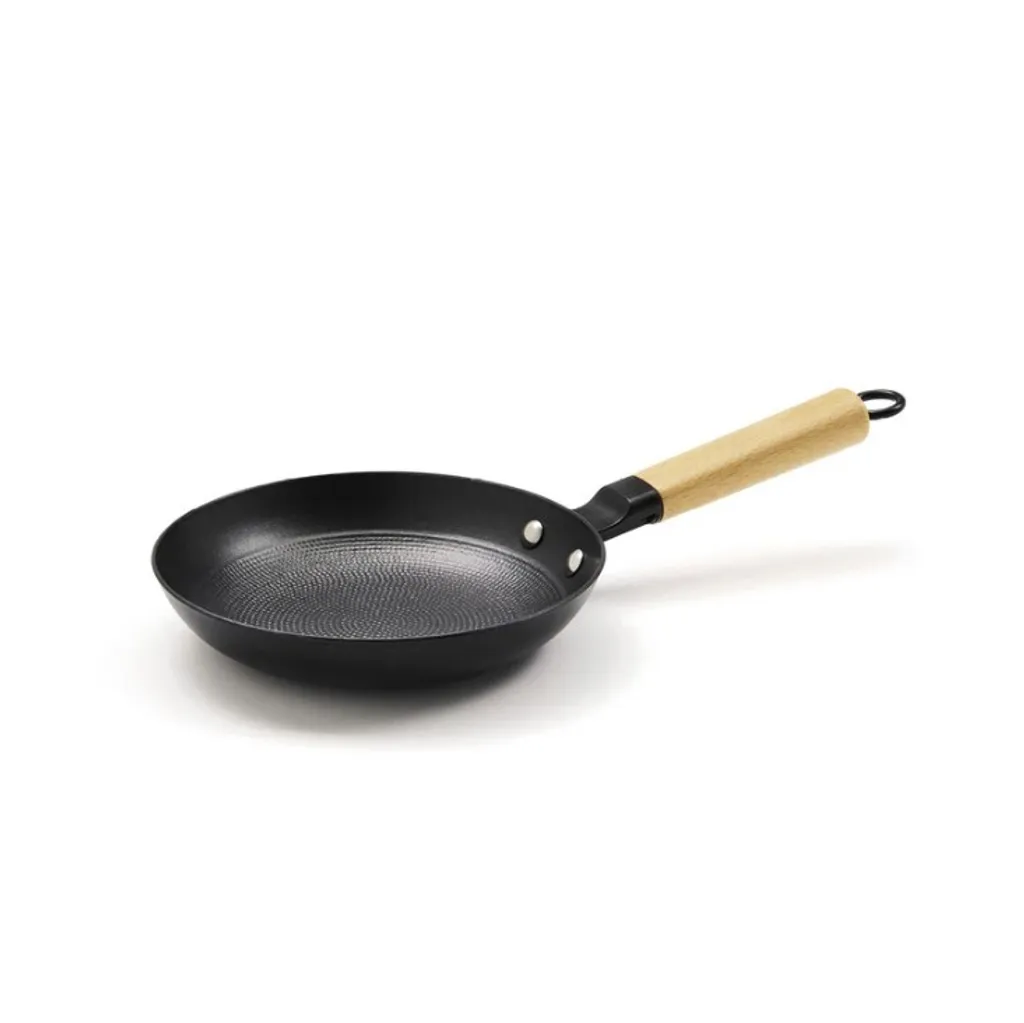 Padella in ghisa leggera Qulinart con struttura antiaderente a nido d'ape - 20 cm