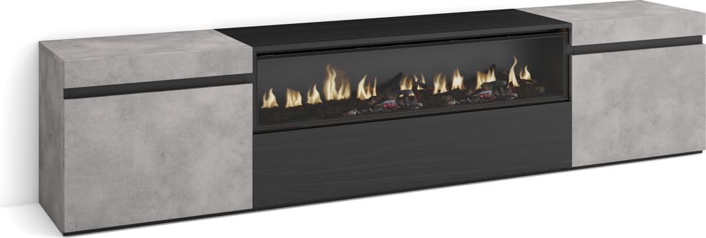 COZY Mobile TV Soggiorno, 200x35x45cm, Per TV fino a 80, Immagine del prodotto 