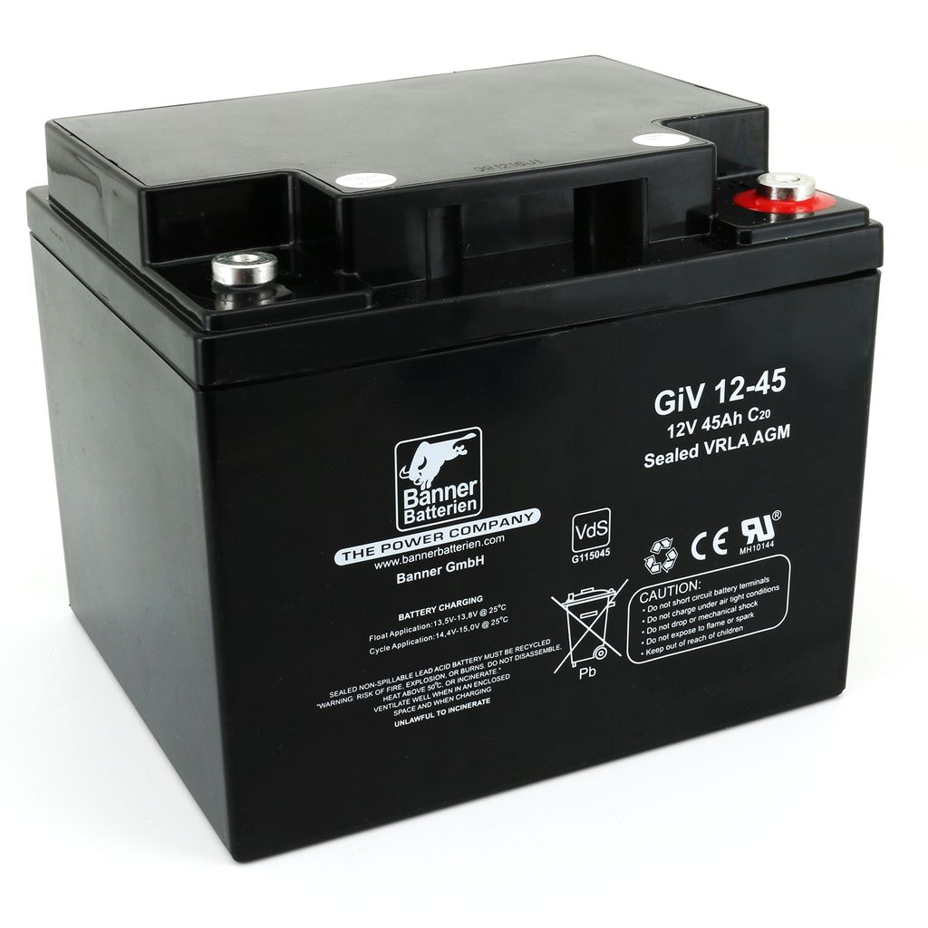 Batterie Stand by Bull 12 Volt 45 Ah GIV 12-45 Produktbild 